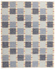 9 x 12 Scandinavian Modern Swedish Inspired Kilim Rug 31122