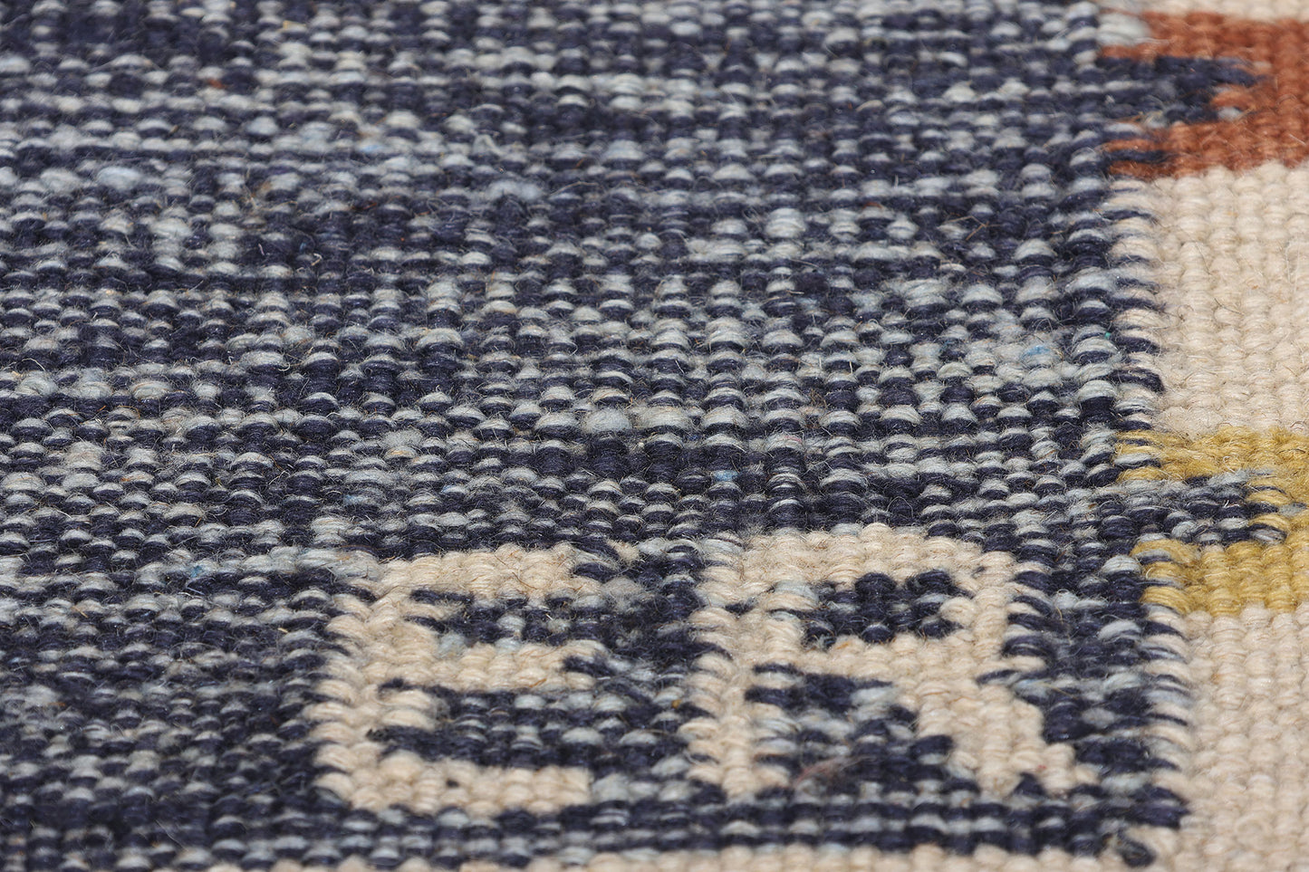 9 x 12 Scandinavian Modern Swedish Inspired Kilim Rug 31124