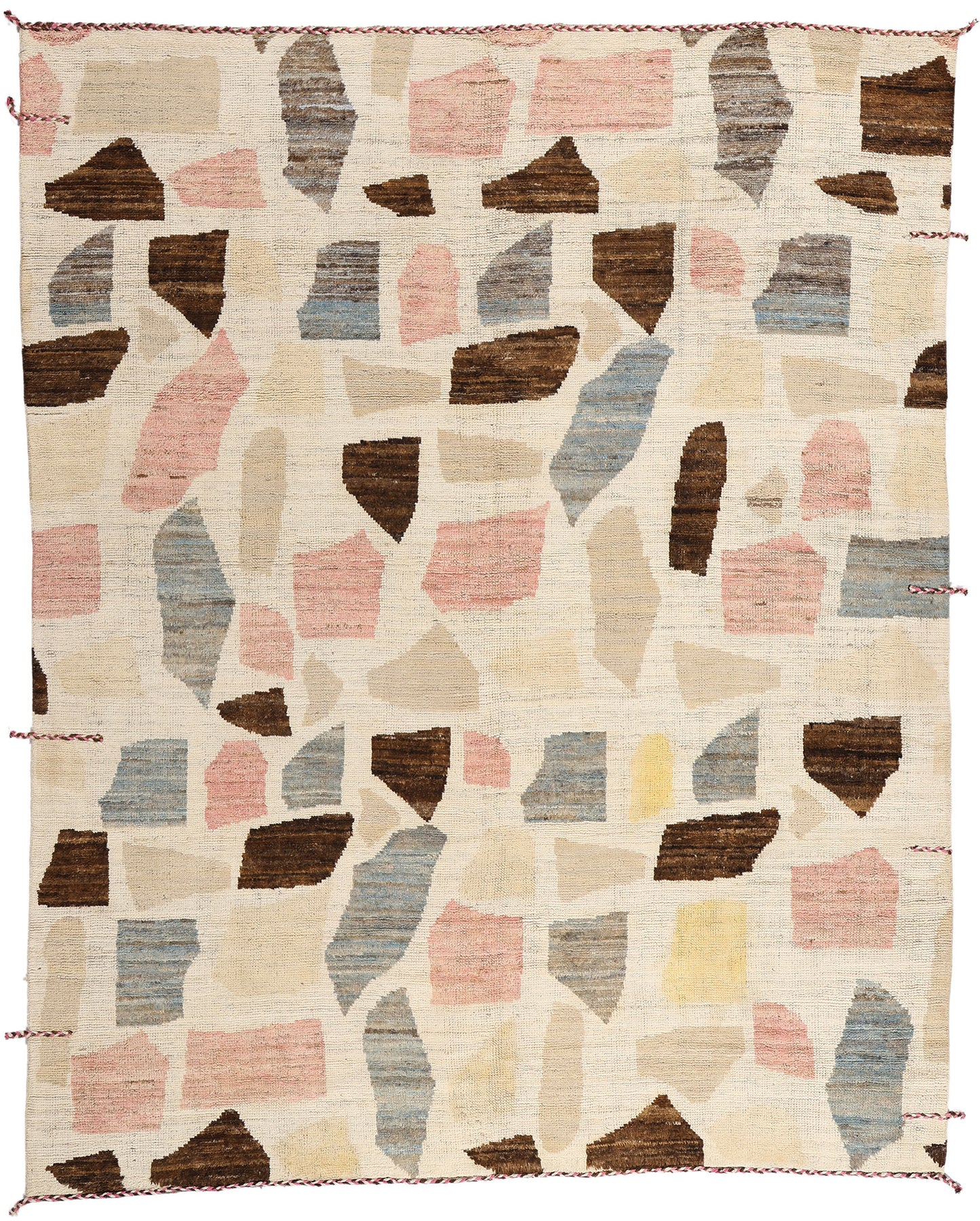 8 x 10 Organic Modern Moroccan Terrazzo Rug 81060