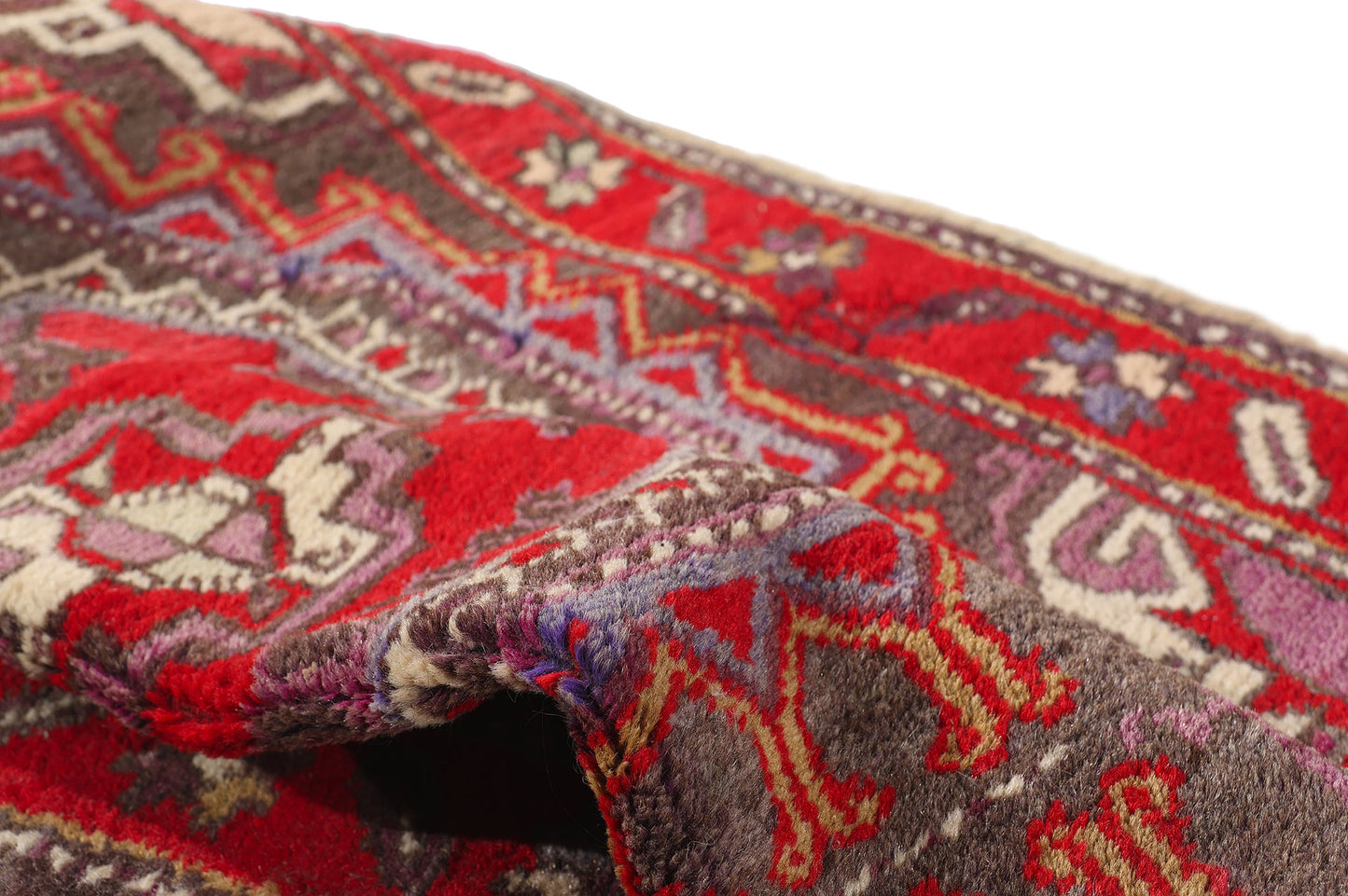 2 x 4 Vintage Turkish Bergama Rug 79178