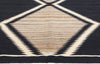 8 x 11 Modern Two Grey Hills Navajo-Style Kilim Rug 81120
