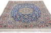 4 x 6 Vintage Blue Persian Nain Rug 79139