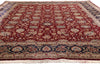 9 x 12 Red Vintage Chinese Tabriz Rug 77369