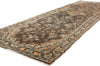 4 x 13 Earth-Tone Vintage Persian Hamadan Rug 79288