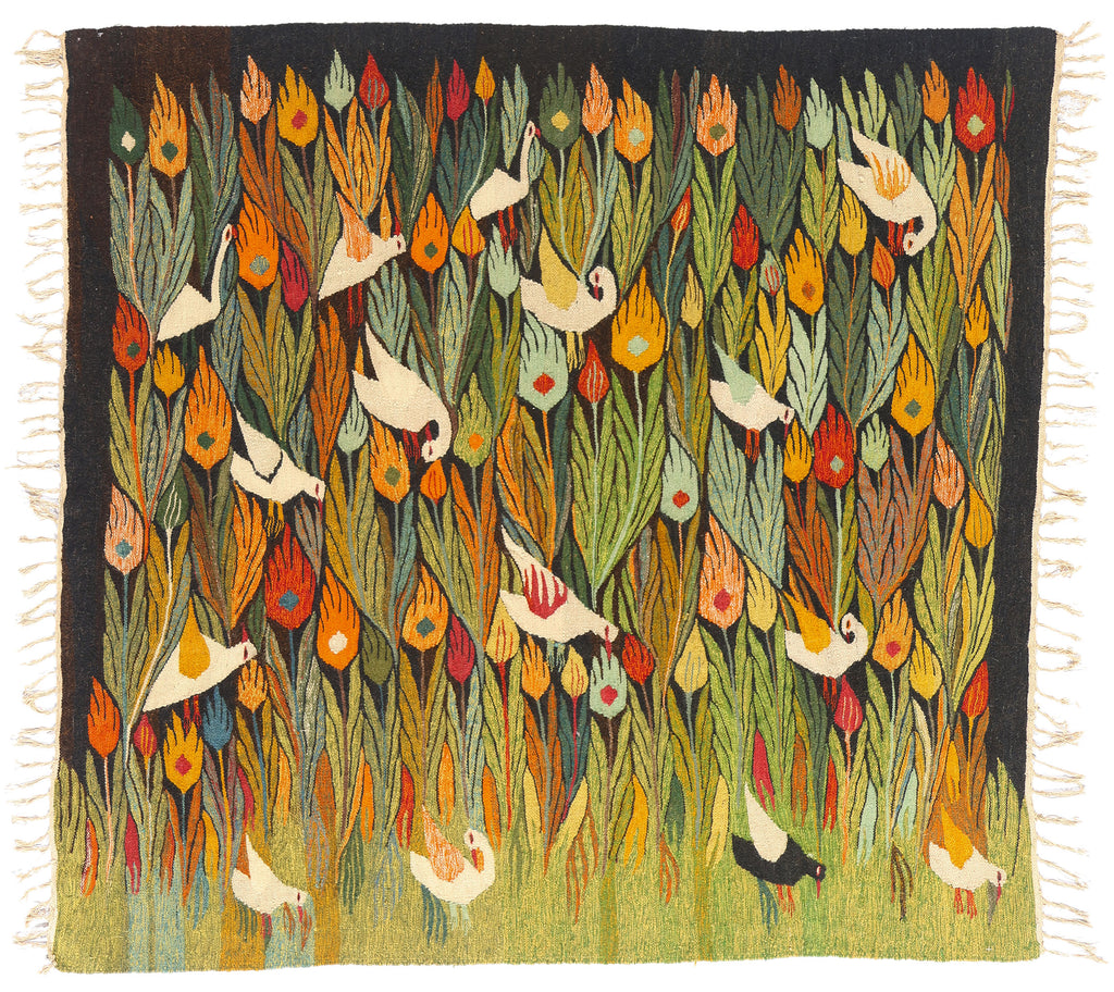 5 x 6 Vintage Egyptian Kilim Tapestry Rug 79264