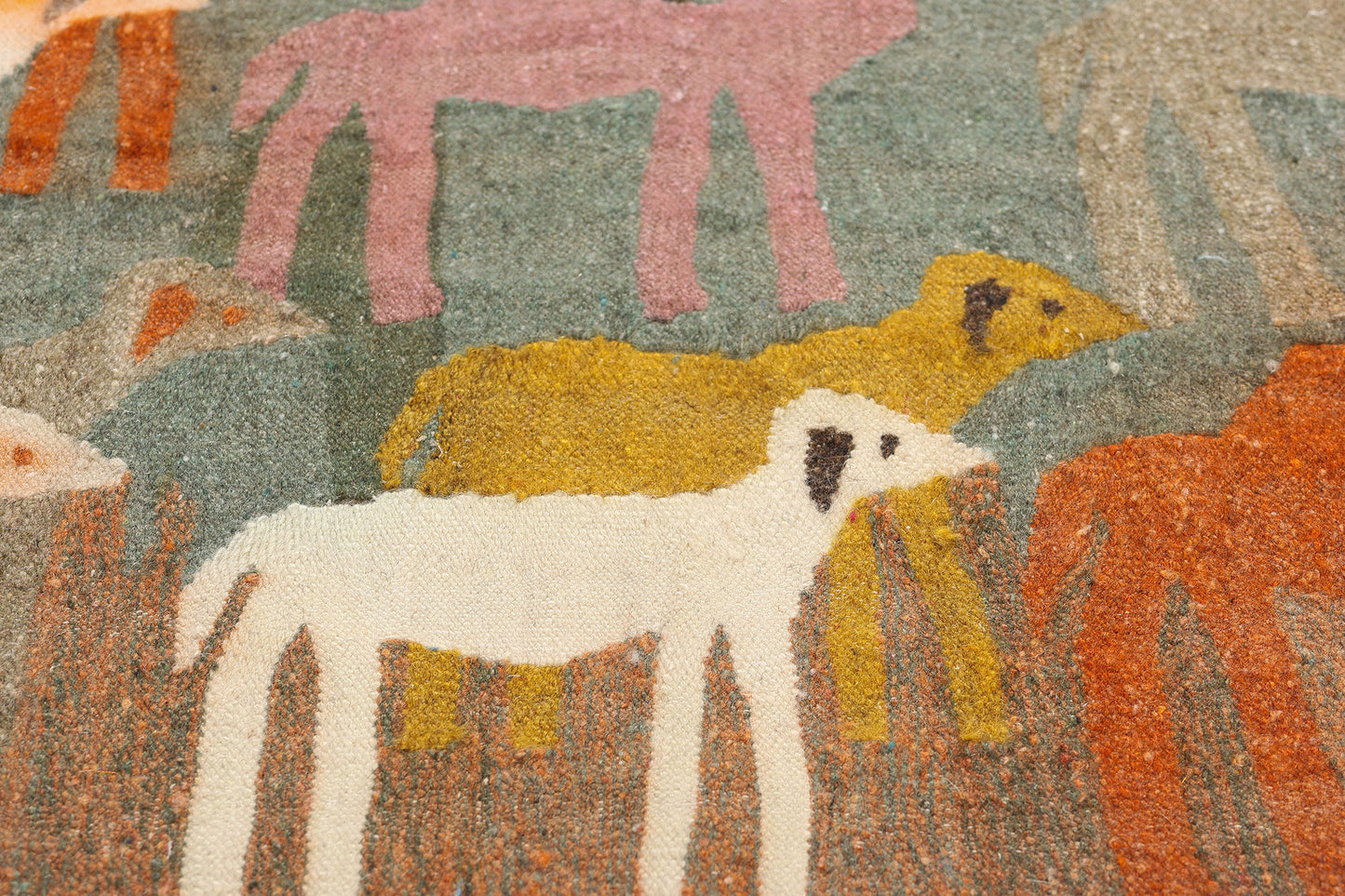 2 x 3 Vintage Egyptian Kilim Tapestry Rug 79103