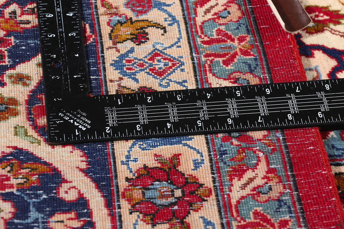 11 x 15 Vintage Persian Isfahan Rug 78981