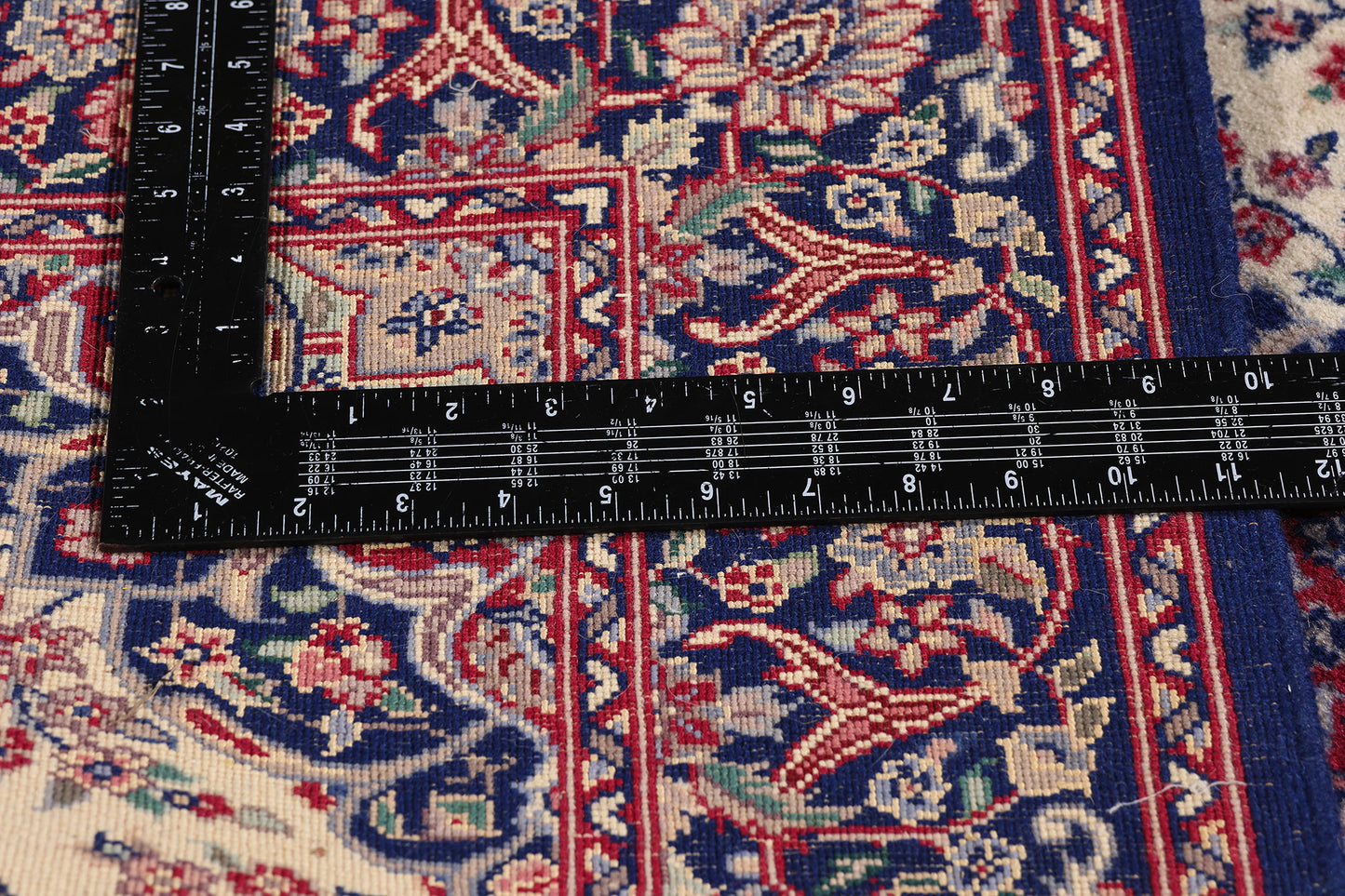 3 x 5 Vintage Ivory Chinese Tabriz Rug 79250