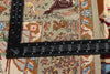 4 x 5 Vintage Persian Hunting Scene Isfahan Rug 79166