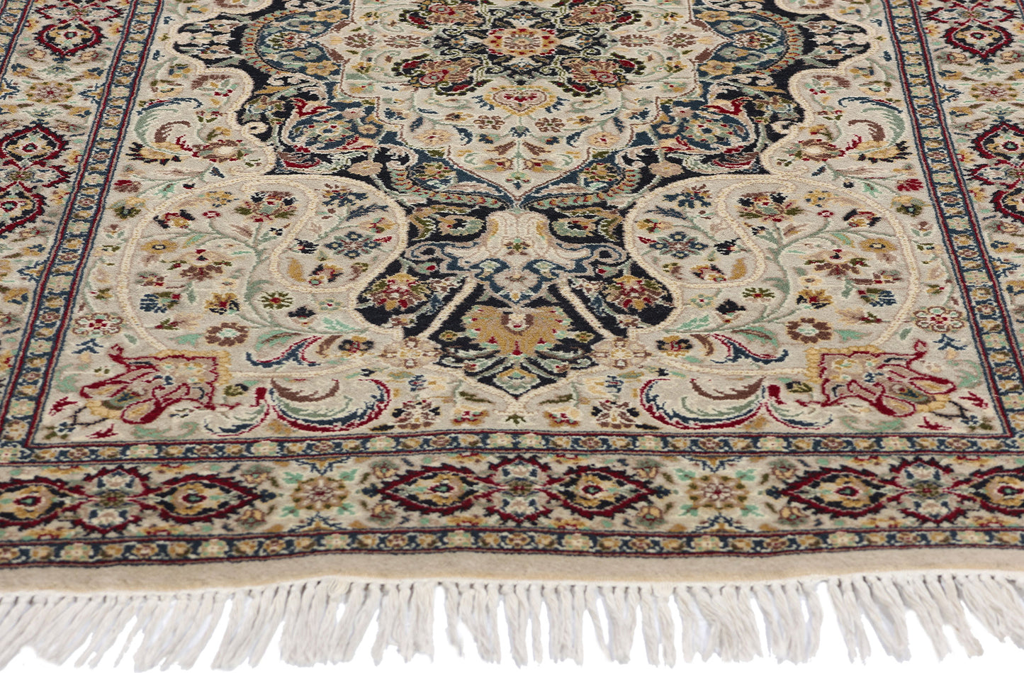 3 x 5 Vintage Pakistani Nain Rug 78960