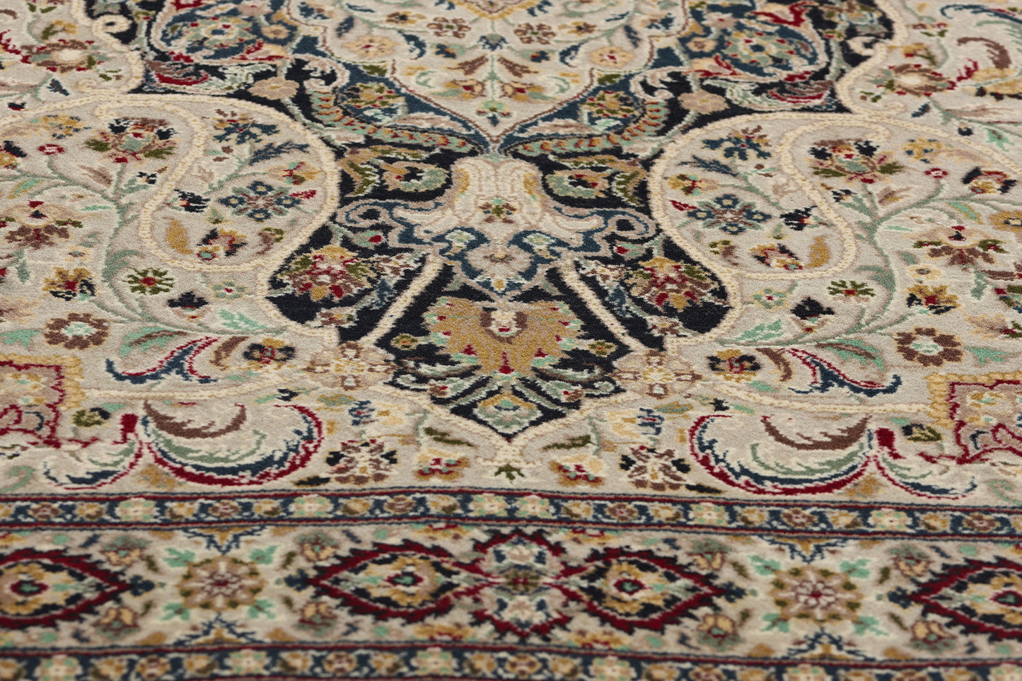 3 x 5 Vintage Pakistani Nain Rug 78960