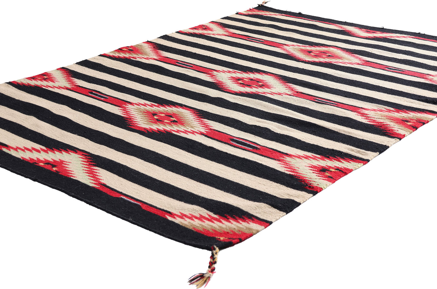 4 x 6 Vintage Navajo-Style Chief Blanket 79281