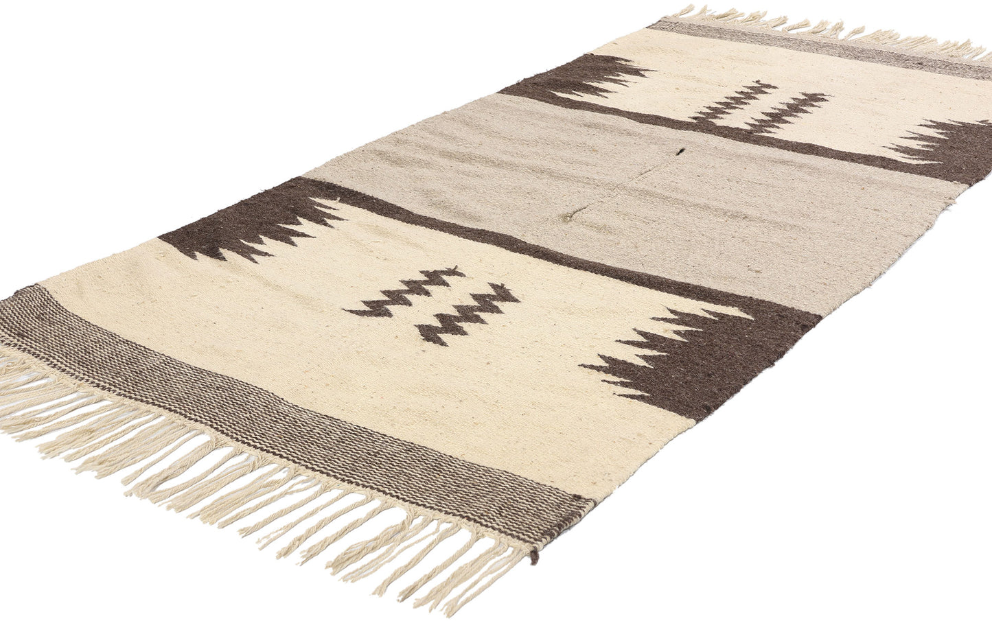 3 x 6 Vintage New Mexico Chimayo Rug 78994