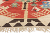 3 x 4 Vintage Turkish Noel Baba Kilim Rug 78973