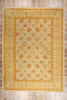 13 x 18 Beige Vintage Pakistani Oushak Rug 79350