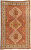 4 x 7 Vintage Red Turkish Oushak Rug 52107