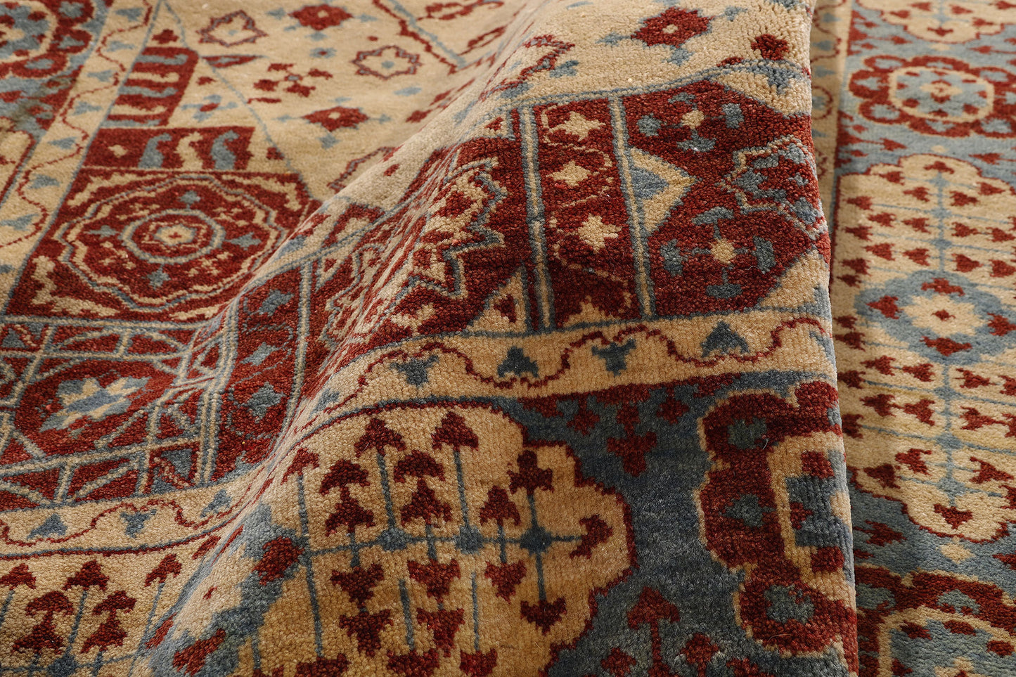 5 x 7 Vintage Turkish Oushak Rug 79260