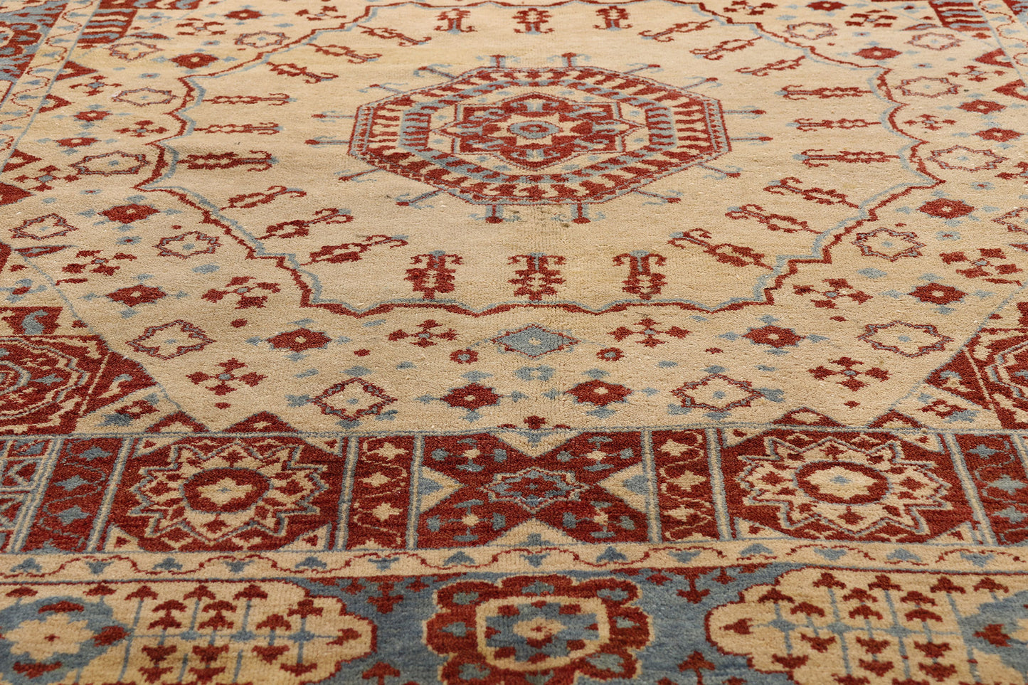 5 x 7 Vintage Turkish Oushak Rug 79260