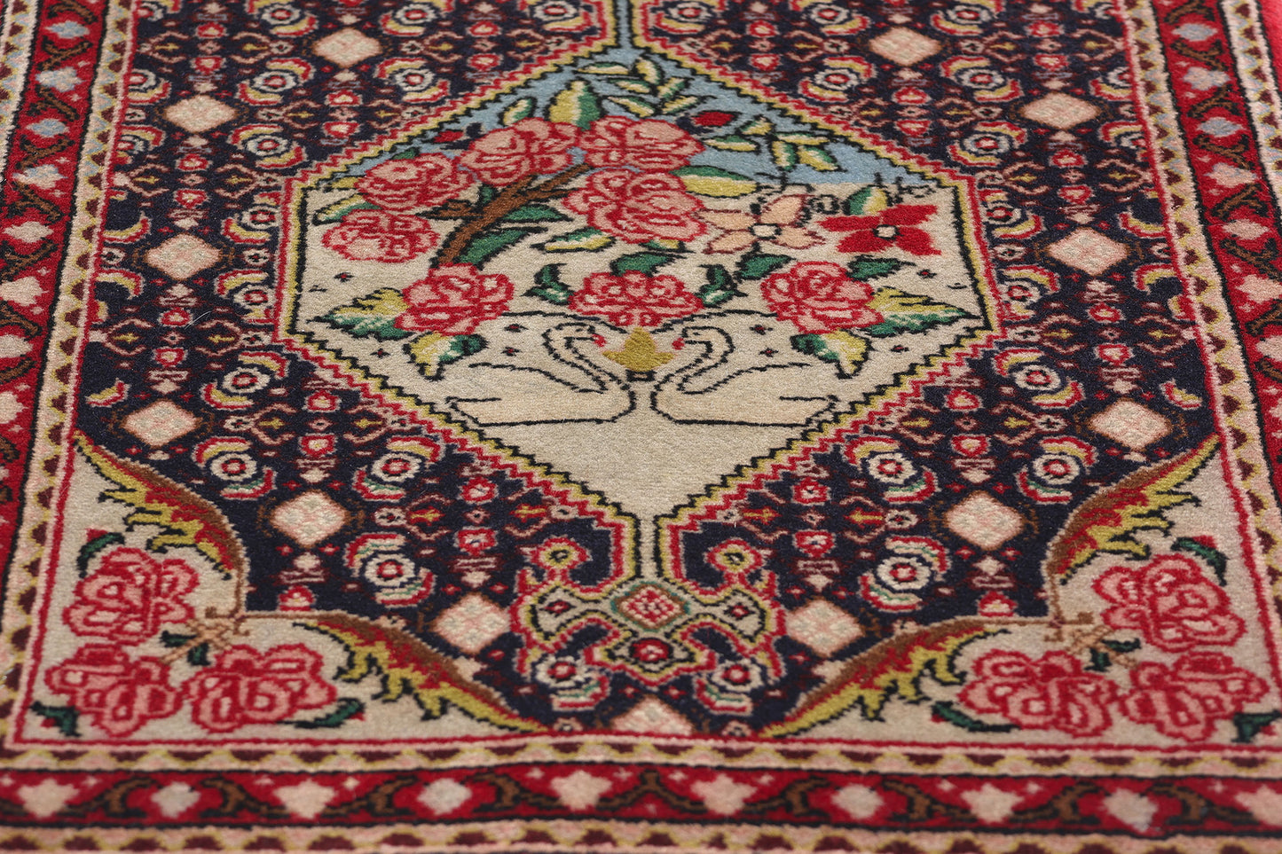 2 x 8 Vintage Persian Bijar Rug 78959