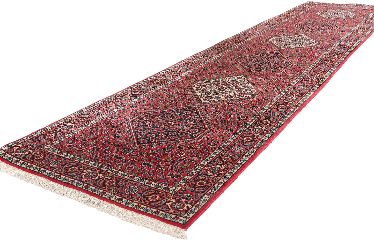 3 x 13 Vintage Persian Bijar Rug 78957