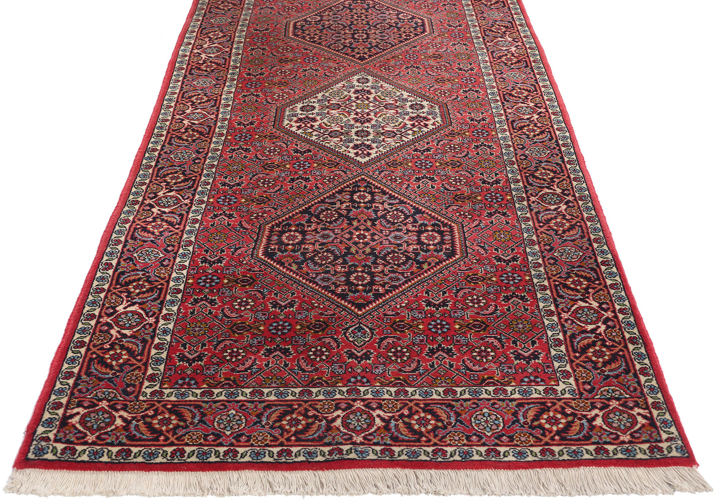 3 x 13 Vintage Persian Bijar Rug 78957