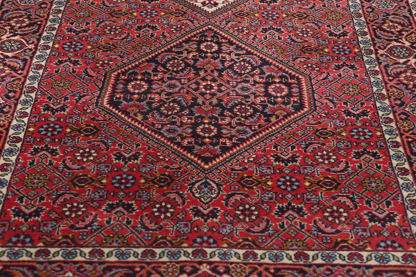 3 x 13 Vintage Persian Bijar Rug 78957
