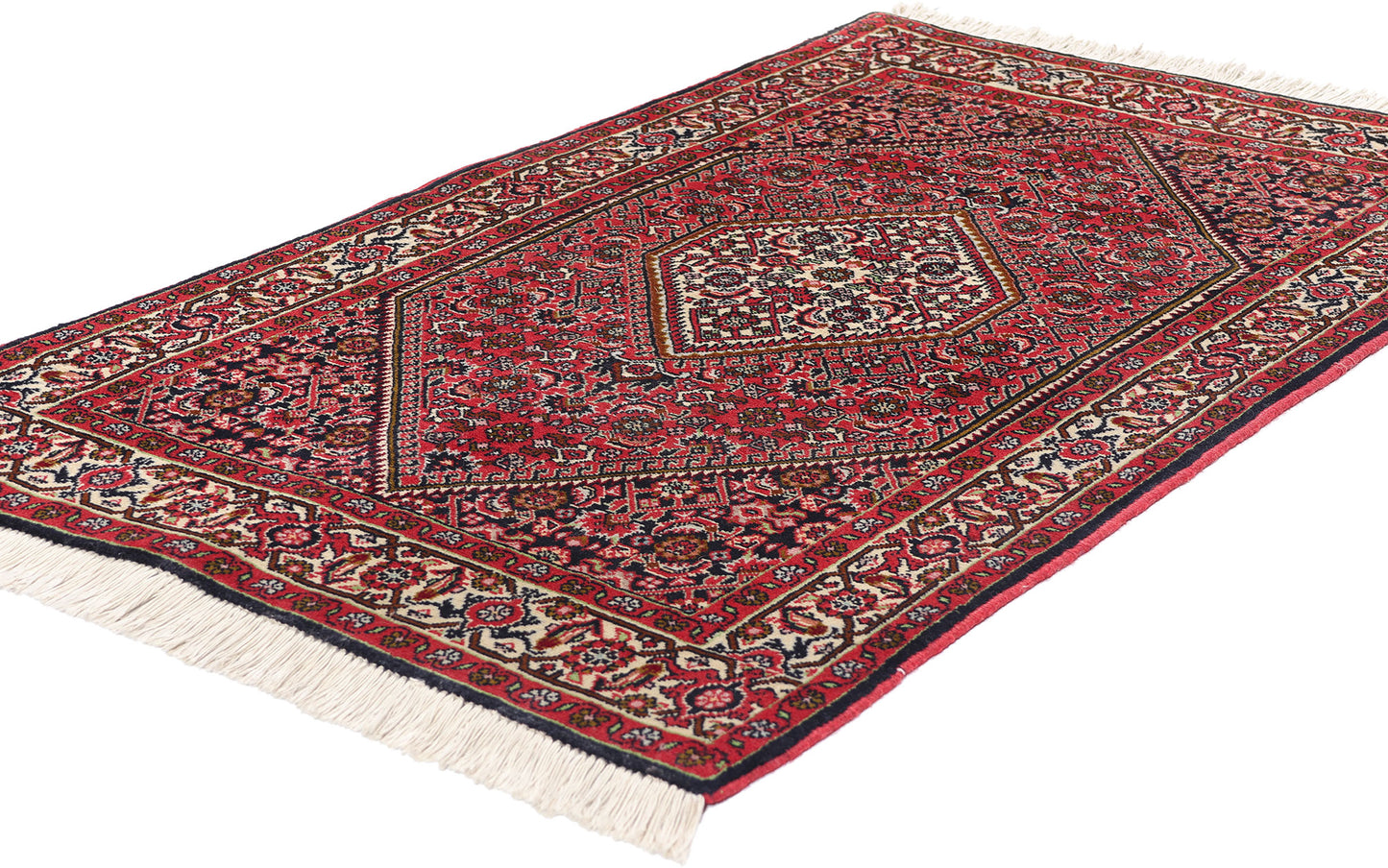 3 x 4 Vintage Persian Bijar Rug 78958