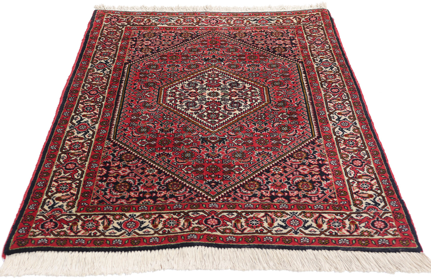3 x 4 Vintage Persian Bijar Rug 78958