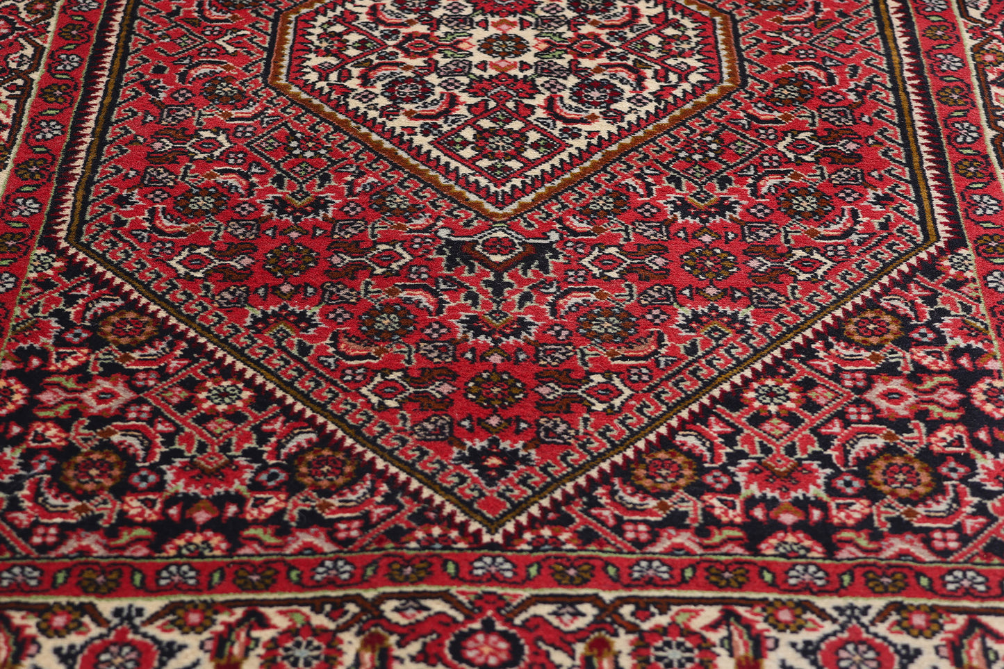 3 x 4 Vintage Persian Bijar Rug 78958