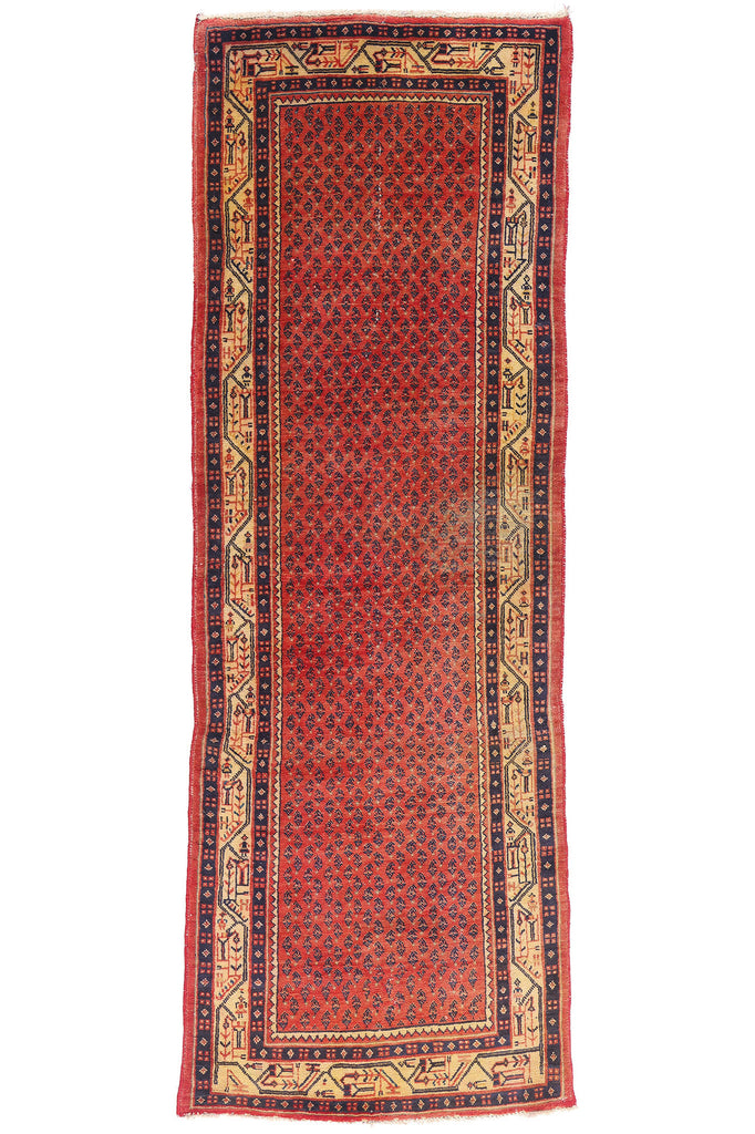 3 x 10 Vintage Persian Mahal Rug 79283