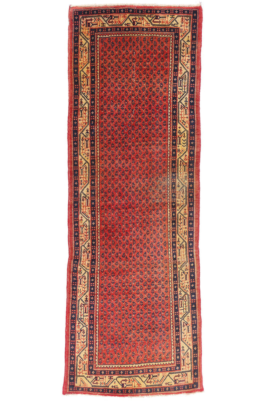 3 x 10 Vintage Persian Mahal Rug 79283