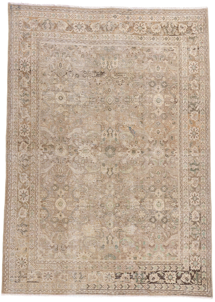 7 x 10 Vintage Persian Mahal Rug 61375