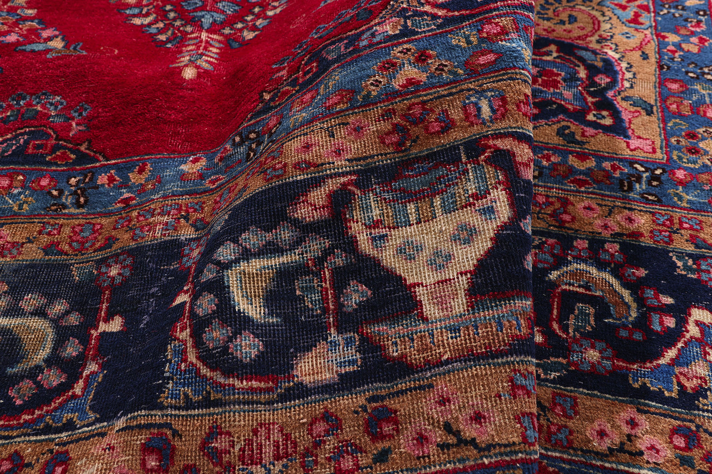 10 x 12 Vintage Persian Mashhad Rug 79261