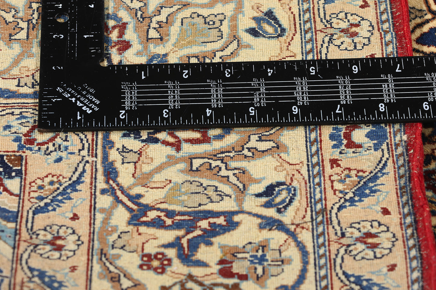 3 x 6 Vintage Persian Tudeshk Nain Rug 78923