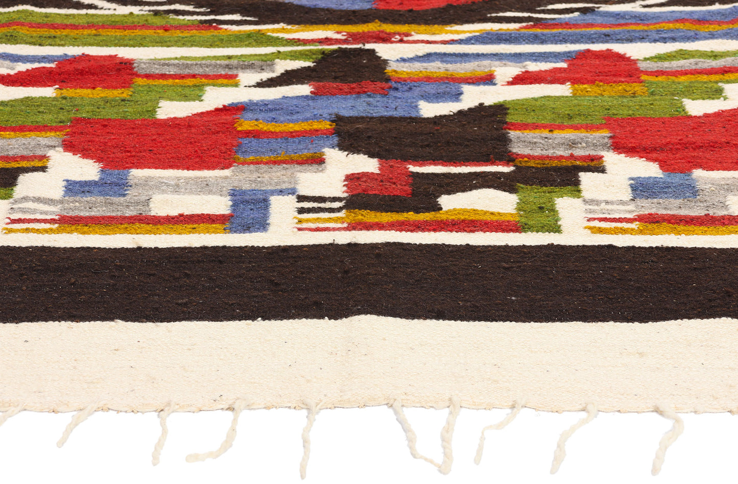 6 x 7 Vintage South American Kilim Rug 78926