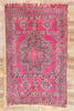 7 x 11 Vintage Pink Talsint Moroccan Rug 79256