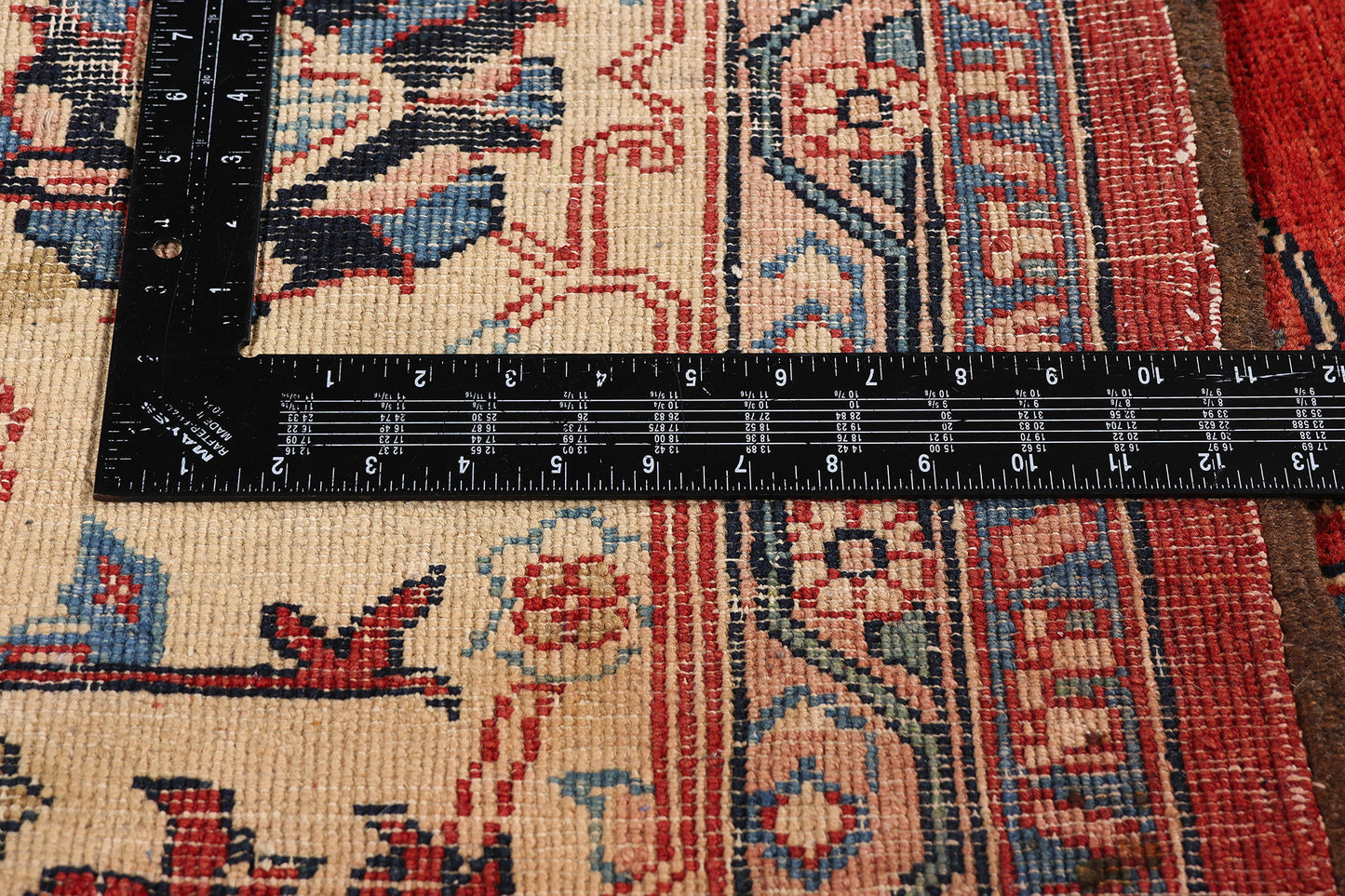 8 x 12 Vintage Red Oushak Rug 79289