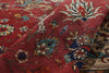 9 x 14 Red Vintage Persian Tabriz Hunting Rug 79165