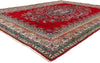 10 x 13 Vintage Red Persian Tabriz Rug 79067