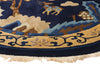 4 x 4 Vintage Chinese Round Peking Pictorial Rug 78979