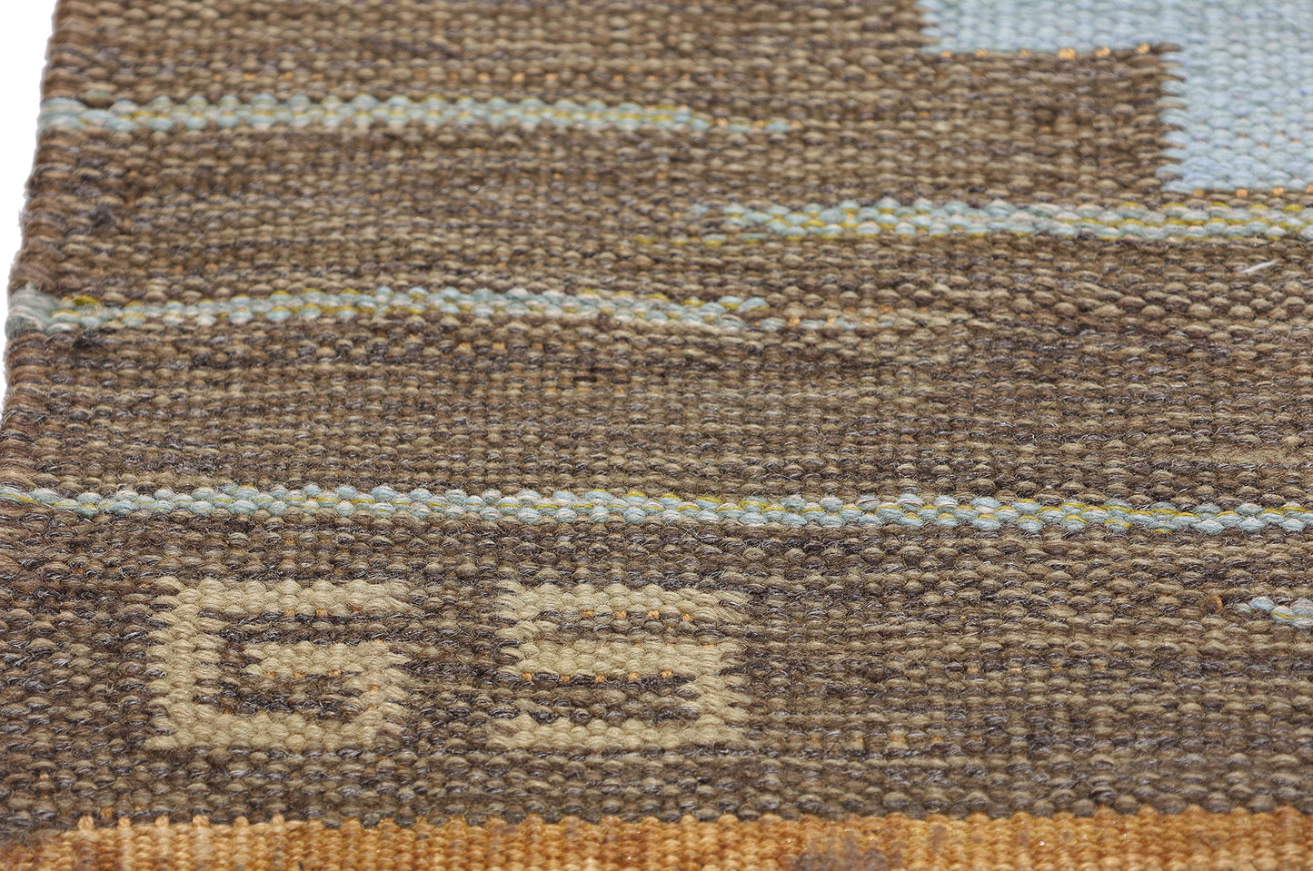 6 x 8 Sverker Greuholm Vintage Swedish Rollakan Rug 79047