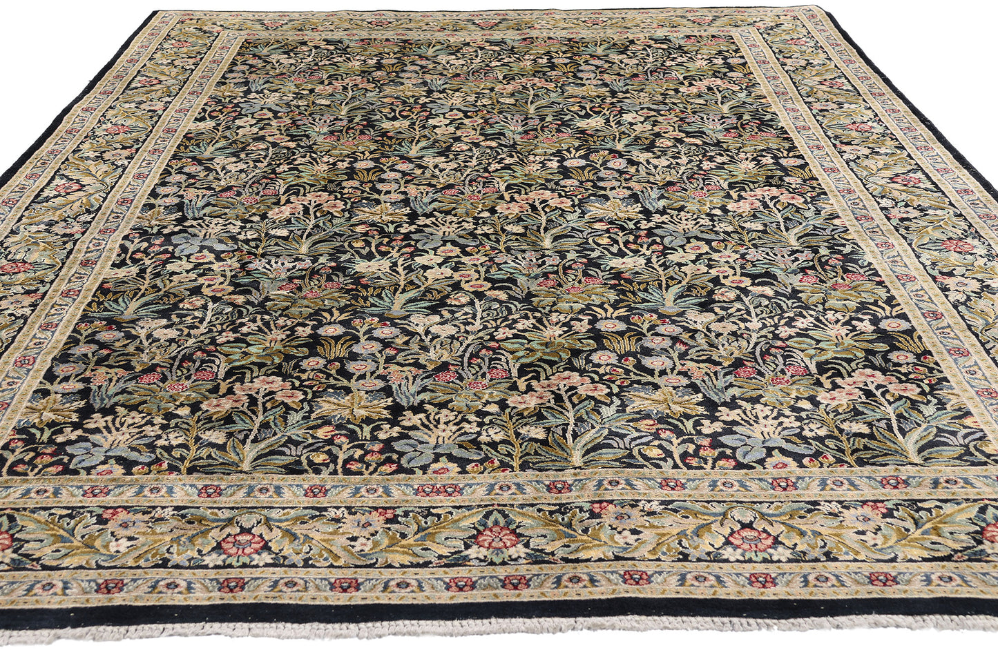 6 x 9 Vintage Pakistani Tabriz Rug 79224