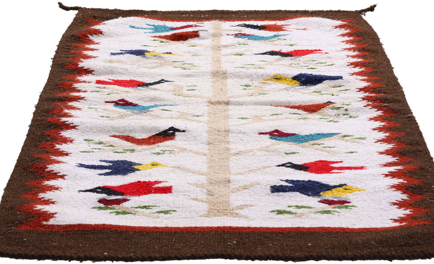 2 x 3 Vintage Tree of Life Navajo Rug 79257