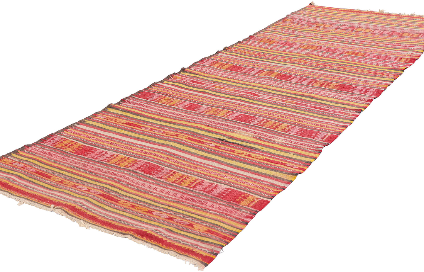 3 x 8 Vintage Turkish Kilim Rug 78948
