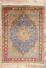 7 x 10 Vintage Turkish Silk Hereke Rug 79159