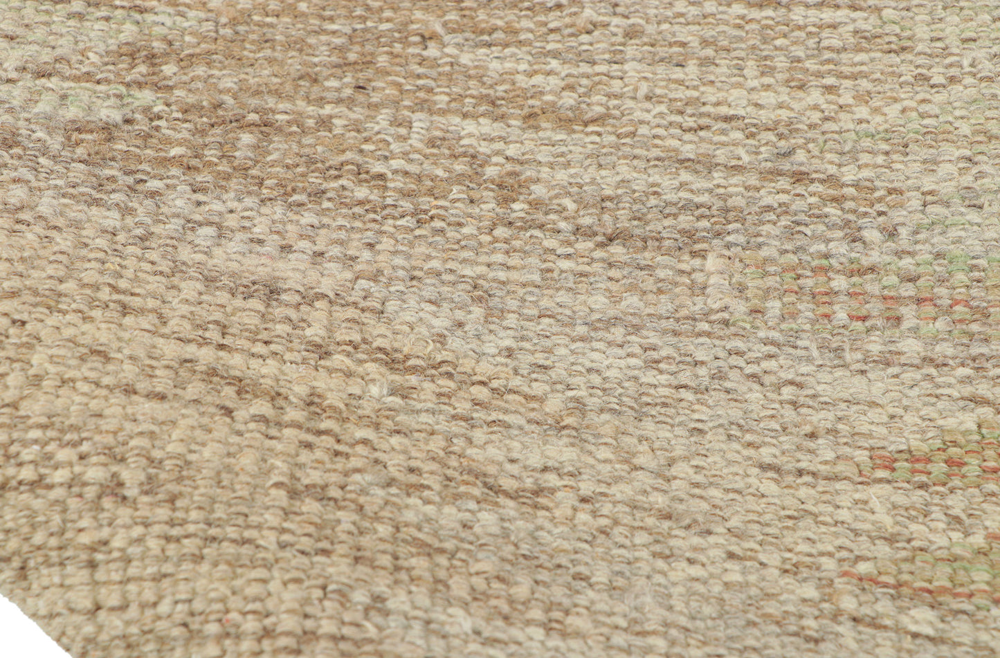 10 x 11 Earth-Tone Swedish Inspired Kilim Rug 30930