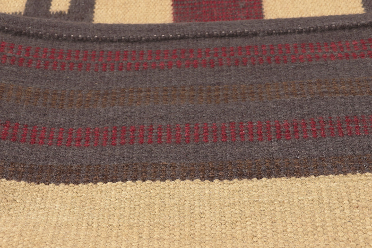 10 x 13 Scandinavian Modern Swedish Inspired Kilim Rug 30962