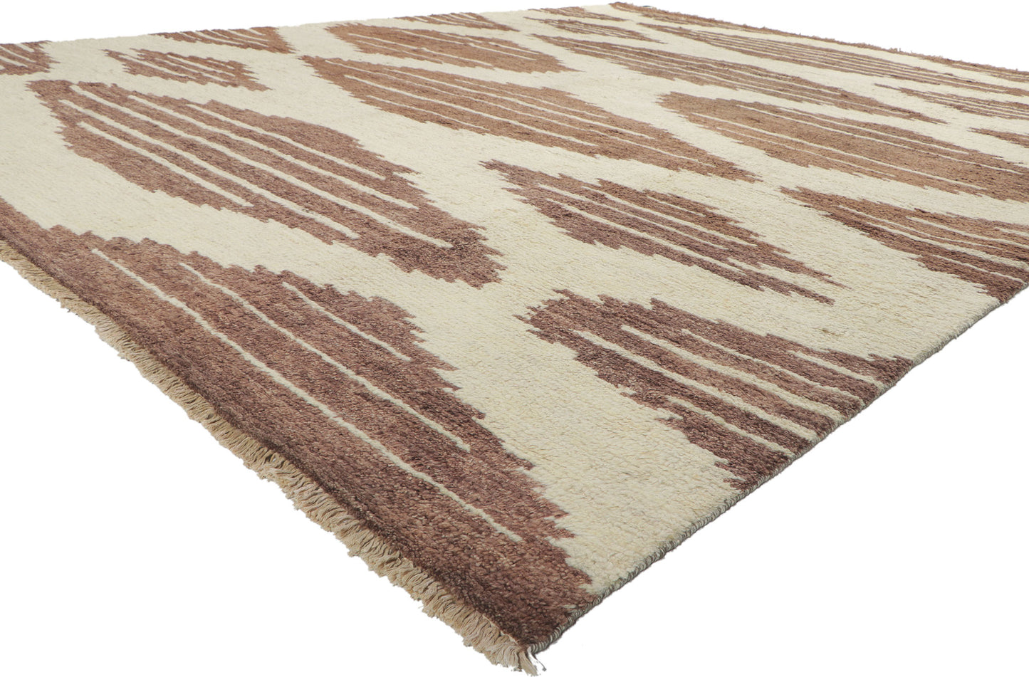 10 x 13 Modern Tribal Moroccan Rug 80383