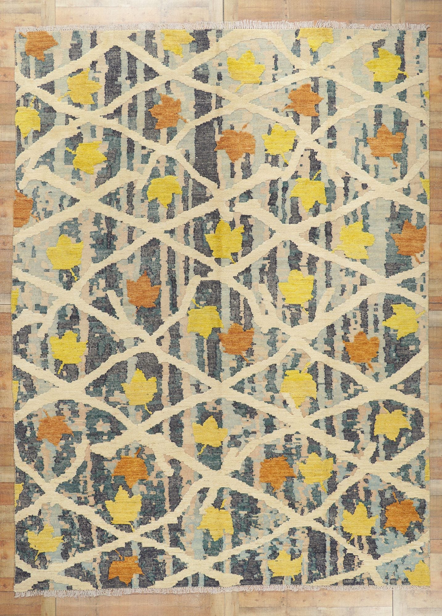 10 x 13 Moroccan High-Low Rug 80398