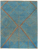 10 x 13 Overdyed High-Low Rug 80353